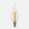 C35 LED Candle Bulb: E14/E27 Retro Edison Filament