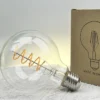 G95 Flexible LED Filament Bulb - E27 Clear Retro Globe