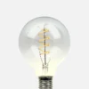 G95 Flexible LED Filament Bulb - E27 Clear Retro Globe