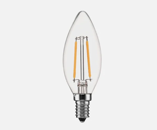C35 LED Candle Bulb: E14 Retro Decorative Colored Light