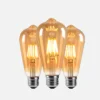 ST64 LED Edison Bulb: Retro E27 Vintage Filament