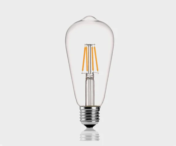 ST64 LED Edison Bulb: Retro E27 Vintage Filament