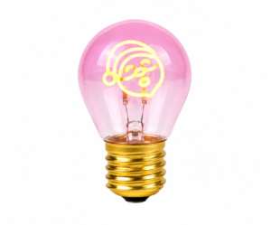 ChatGPT Image Jun 25, 2026, 04_43_25 AM Retro-Style Creative LED Bulb — Home Decor USB-Rechargeable Night Light featuring a Santa Claus Cartoon Filament Design