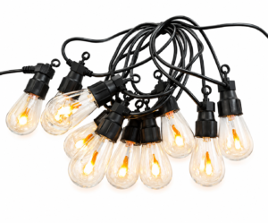 ChatGPT Image Jun 25, 2026, 06_11_12 AM Edison-Style Vintage Flame Filament String Lights (Flame-Effect LED String Lights) — Premium-Quality Outdoor Decor & Festive Lighting. These outdoor string lights feature flickering flame-effect bulbs and are highly popular—especially for courtyard settings and parties.