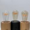 LED Letter Filament ST64 Bulb — Vintage Amber Decorative Lighting (2200K–2700K)