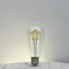 LED Letter Filament ST64 Bulb — Vintage Amber Decorative Lighting (2200K–2700K)