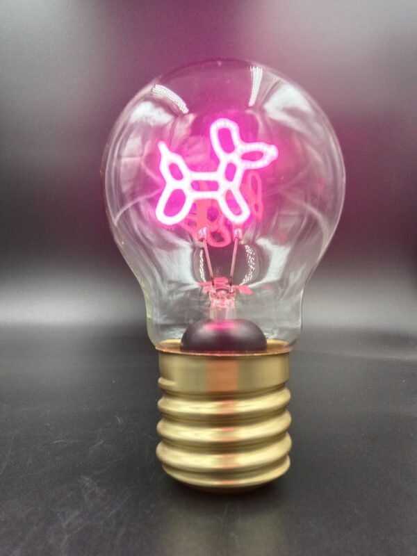 Featuring multi-color lighting and an artistic filament design, this product creates an atmosphere that enhances any indoor or outdoor setting.