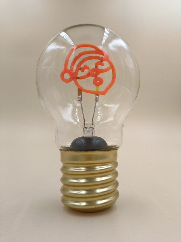 Featuring multi-color lighting and an artistic filament design, this product creates an atmosphere that enhances any indoor or outdoor setting.