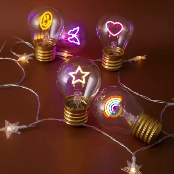 Creative Decorative Night Light (Smile / Heart / Star / Rainbow)