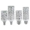 LED Corn Bulb Series / High-Brightness LED Lights with E14, E27, and E26 Bases