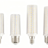 LED Corn Bulb Series / High-Brightness LED Lights with E14, E27, and E26 Bases