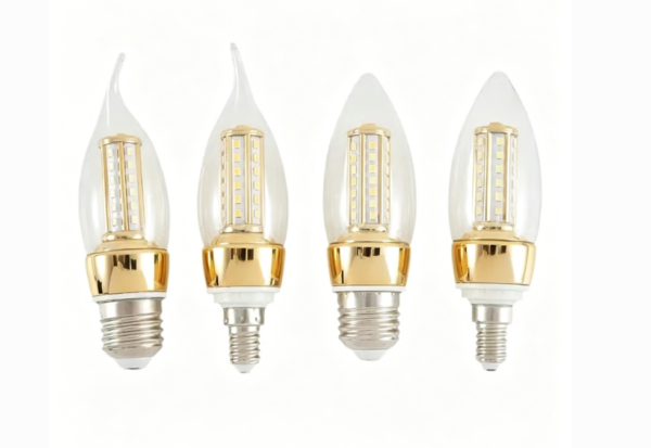 LED Corn Bulb Series / High-Brightness LED Lights with E14, E27, and E26 Bases