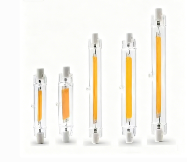 Colored LED R7S Bulbs (78mm/118mm, 110V/220V) — Red, Green, Blue, Yellow Decorative Lights; G4/G9 Glass Bulbs