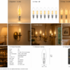 C35 Clear LED Filament Candle Bulb 4W C35 Clear LED Filament Candle Bulb 4W E14 Clear Glass