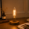 Flame Tip LED Filament Candle Bulb Series Clear Glass Decorative Lighting