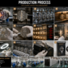 LED Filament Bulb Production Process and Quality Control Workflow LED filament bulb production process showing manufacturing, assembly, quality inspection, aging test and OEM factory workflow