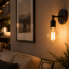 G45 LED Filament Bulb Wall Sconce Application Decorative Lighting