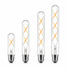 E26/E27 LED filament bulb multi-size display vintage Edison bulbs comparison white background