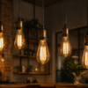 ST64 LED Filament Bulb Pendant Light Application Decorative Edison Lighting
