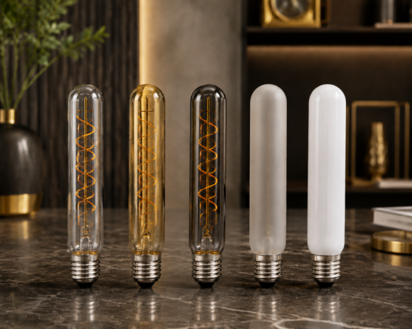 LED filament bulb E27 luxury interior table decor lighting scene vintage warm ambiance
