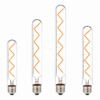 E27 LED filament bulb white background main product display lighting