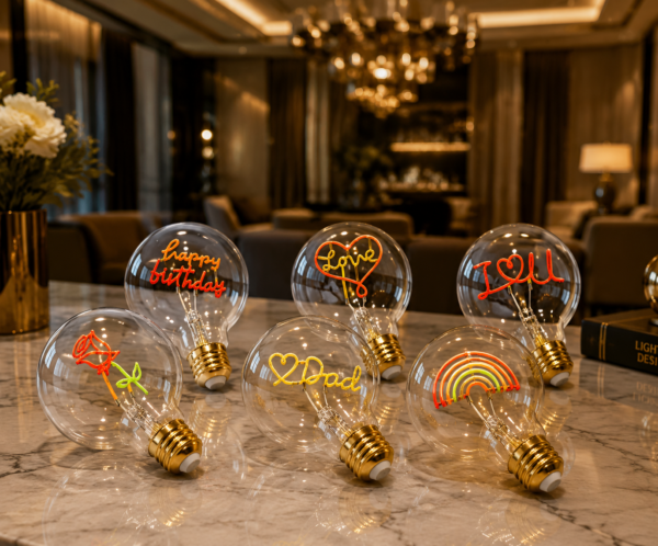 LED Filament Bulb Luxury Hotel Restaurant Ambient Table Lighting Decorative Interior Scene LED filament bulb luxury hotel restaurant ambient table lighting warm decorative interior scene