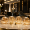 LED Filament Bulb Luxury Interior – Hotel Restaurant Ambient Lighting Decorative Scene LED filament bulb luxury interior hotel restaurant ambient lighting warm decorative table lamp atmosphere
