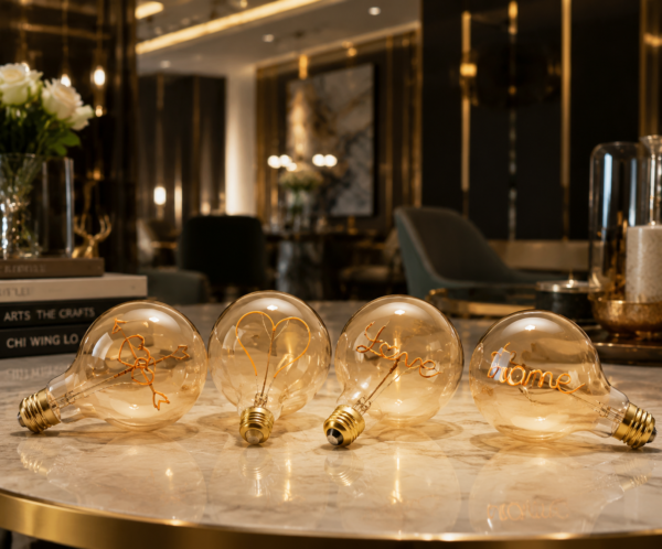 LED Filament Bulb Luxury Interior – Hotel Restaurant Ambient Lighting Decorative Scene LED filament bulb luxury interior hotel restaurant ambient lighting warm decorative table lamp atmosphere