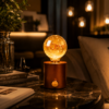 LED Table Lamp Base Amber Glass Bulb Warm Light Scene LED table lamp base amber glass bulb warm light table scene decorative lighting