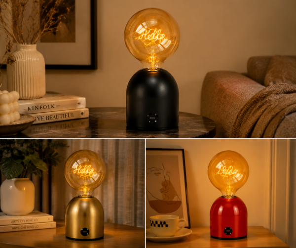 LED Table Lamp Base Hotel & Restaurant Interior Lighting Project Showcase LED table lamp base hotel restaurant interior lighting project ambient decorative lighting
