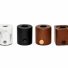 LED Table Lamp Base Marble Wood Metal Collection LED table lamp base marble wood metal collection white background