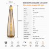 Technical Specifications for Wine Bottle-Shaped LED Filament Bulbs — E27 Decorative Bulbs