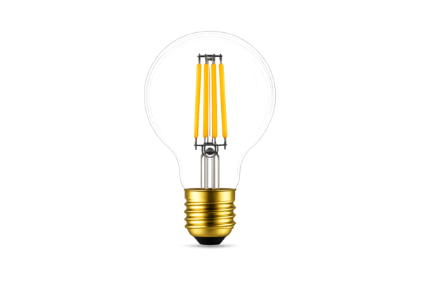 A60 LED Filament Light Bulb – Milky Glass, Screw Base - Product Detail Image 4 A60 Milky Glass LED filament light bulb Screw base - product detail image 4