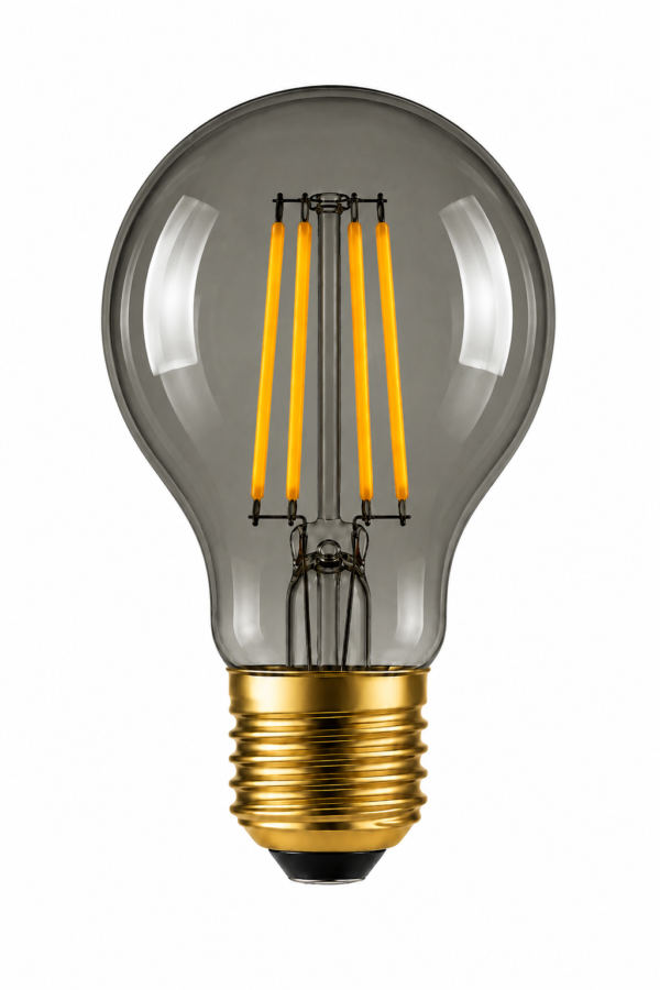 A60 LED Filament Light Bulb – Milky Glass, Screw Base - Product Detail Image 10 A60 Milky Glass LED filament light bulb Screw base - product detail image 10
