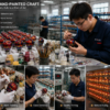 led-filament-bulb-factory-production-quality-control-workshop ST19 Colorful LED Filament Bulb Decorative Vintage Lighting