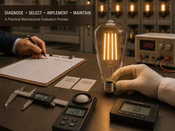 ST58 / ST19 6W Dimmable LED Filament Bulb, E26, 2700K, CRI 90+ - Product Detail Image 5 ST58 / ST19 Clear Glass LED filament bulb Edison screw base - product detail image 5