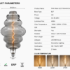 LED Filament Bulb E27 Product Specification Sheet Technical Datasheet OEM Wholesale LED filament bulb product specification sheet E27 technical datasheet OEM wholesale parameters