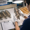 LED Filament Bulb Quality Inspection Workshop Checking Quality Control OEM Factory LED filament bulb quality inspection workshop checking production line quality control OEM factory