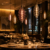 LED Filament Bulb Restaurant Warm Ambient Lighting Pendant Light Hotel Cafe Scene LED filament bulb restaurant warm ambient lighting scene pendant lights hotel cafe decorative lighting OEM wholesale