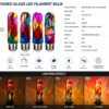 spiral-led-filament-bulb-color-temperature-2200k-6500k-guide ST19 Colorful LED Filament Bulb Decorative Vintage Lighting