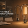 ST58 / ST19 6W Dimmable LED Filament Bulb, E26, 2700K, CRI 90+ - Product Detail Image 2 ST58 / ST19 Clear Glass LED filament bulb Edison screw base - product detail image 2
