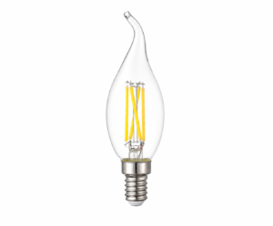 C35拉尾4W 透明玻璃 LED灯丝灯 螺口灯头 - main product image