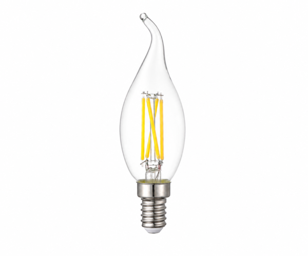 C35拉尾4W 透明玻璃 LED灯丝灯 螺口灯头 - main product image
