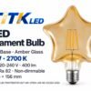 120-pointed-star-e27-led-filament-bulb-4w-2700k-hero-2 120-Pointed Star E27 LED filament bulb product overview