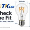 7bbc13c7-9050-4446-99e1-d1b792a902ed-1 A60 E27 bulb dimensions: 60 mm diameter and 106 mm height