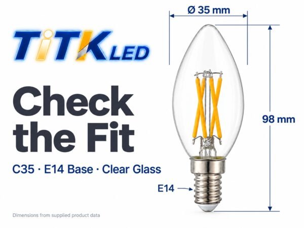 c35-e14-led-filament-bulb-4w-2700k-dimensions-3-1 C35 E14 LED filament bulb dimensions: 35 mm diameter and 98 mm height