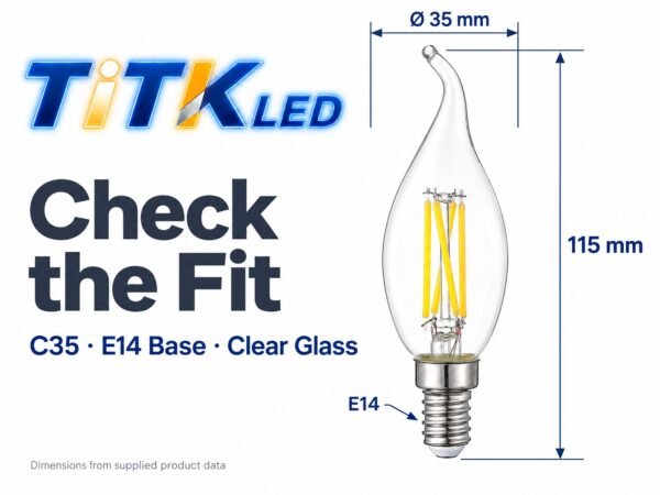 c35-e14-led-filament-bulb-4w-2700k-dimensions-3-2 C35 E14 LED filament bulb dimensions: 35 mm diameter and 115 mm height