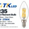 c35-e14-led-filament-bulb-4w-2700k-hero-2-1 C35 E14 LED filament bulb product overview