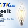 c35-e14-led-filament-bulb-4w-2700k-lit-4-2 C35 E14 LED filament bulb lighting illustration at 2700 K
