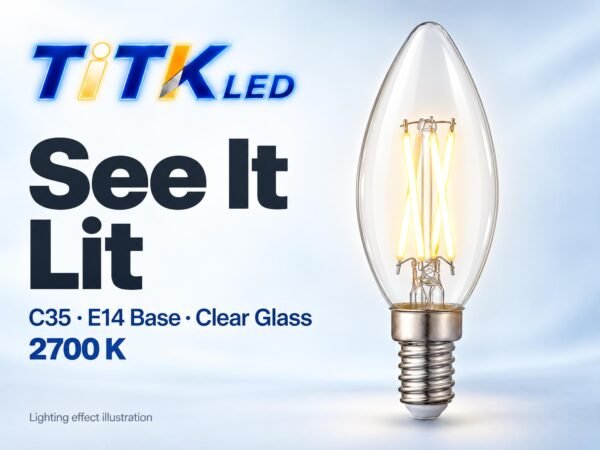c35-e14-led-filament-bulb-4w-2700k-lit-4 C35 E14 LED filament bulb lighting illustration at 2700 K